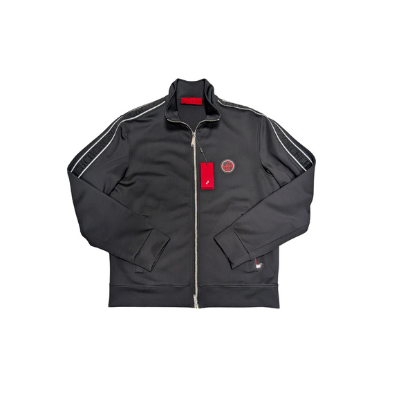 NWT Carolina Herrera CH Black Tracksuit Jacket Jogger Pant Set Men's Medium - Picture 1 of 11